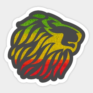 Lion of Judah, Rasta Sticker